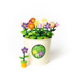 Flower Push Puppets