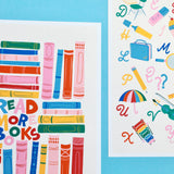 Read More Books Wall Art Print
