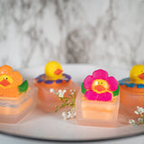 Spring Flowers Duck Soap