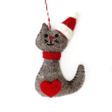 Cat Felt  Ornament