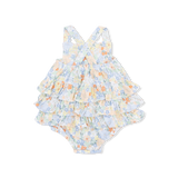 Georgia Floral Ruffle Sunsuit