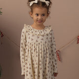 Ruffle Collar Dress - Ruby Bloom