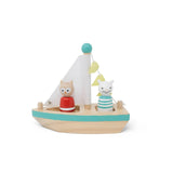 Boats & Buddies Bath Toy - Owl & Cat