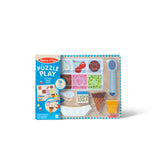 Magnetic Ice Cream Puzzle & Play Wooden Set