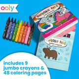 Unicorn Pals Carry-Along Coloring Book Set