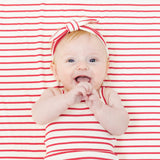 Stripe Vintage Red Headband