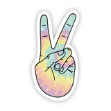 Peace Sign Tie Dye Aesthetic Sticker