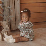 Fern Romper - Holiday Floral