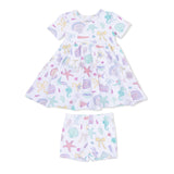 Beach Days Twirly Dress + Cartwheel Short