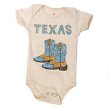 Blue Texas Boots Baby Onesie