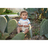 Howdy Vintage Ringer Onesie