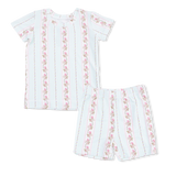 Antoinette Stripe Loungewear Short Set