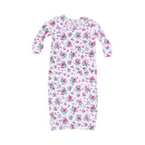 Preppy Roses Kimono Gown