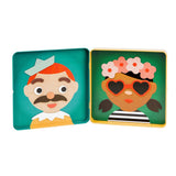 Funny Faces Magnetic Play Set
