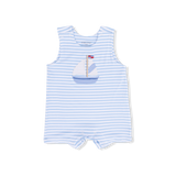 Bubbly Sailboat Stripe Jon Jon