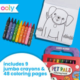 Pet Pals Carry-Along Coloring Book Set