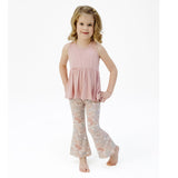 Folk Paisley Peplum Tank + Baby Bells Set