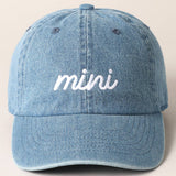 Mini Embroidery Cap