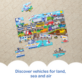 Traffic Jam Floor Puzzle