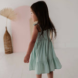 Harbour Blue Tiered Mini Dress