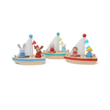 Boats & Buddies Bath Toy - Owl & Cat