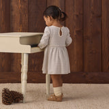 Alda Dress - Fog Stripe