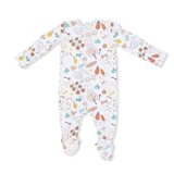 Pasta Lovers Zipper Footie