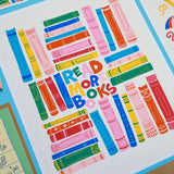 Read More Books Wall Art Print