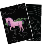 Magical Unicorns Scratch & Scribble Scratch Art Kit