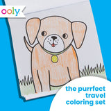 Pet Pals Carry-Along Coloring Book Set