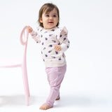Violetta Floral Ruffle Sweatshirt + Legging