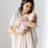 Harper Ribbed Swaddle Blanket
