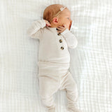 Dakota Plush Knit Top + Bottoms Set