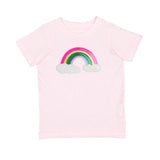 Rainbow Sequin Patch Tee