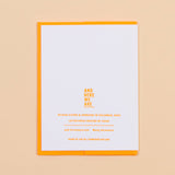 Congrats Letterpress Greeting Card