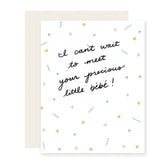 Precious Bébé Greeting Card