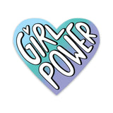 Girl Power Heart Sticker