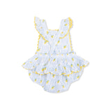 Lovely Lemons Ric Rac Ruffle Sunsuit