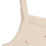 Soleil Pointelle Bodysuit Dress - Pia Floral