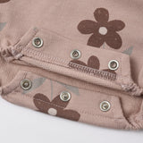 Crew Neck Romper - Daisy