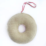 Donut Felt Ornament