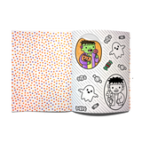 Cute n Spooky Doodles Stickiville Color-in' Sticker Book
