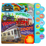 Rumble! Vroom! Zoom! Interactive Sound Book