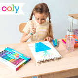 Rainbow Sparkle Watercolor Gel Crayons Set