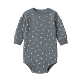 Jamie Fleece Bubble Romper - Polka Dot