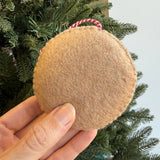 Cookie Felt Ornament