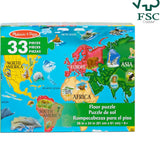 World Map Floor Puzzle
