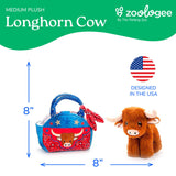 Longhorn Plushie Purse