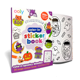 Cute n Spooky Doodles Stickiville Color-in' Sticker Book