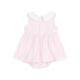 Stripe Classic Pink Peter Pan Bubble